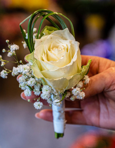 Ansteckblume für den Bräutigam von Blumen Diva in Frankfurt-Kalbach